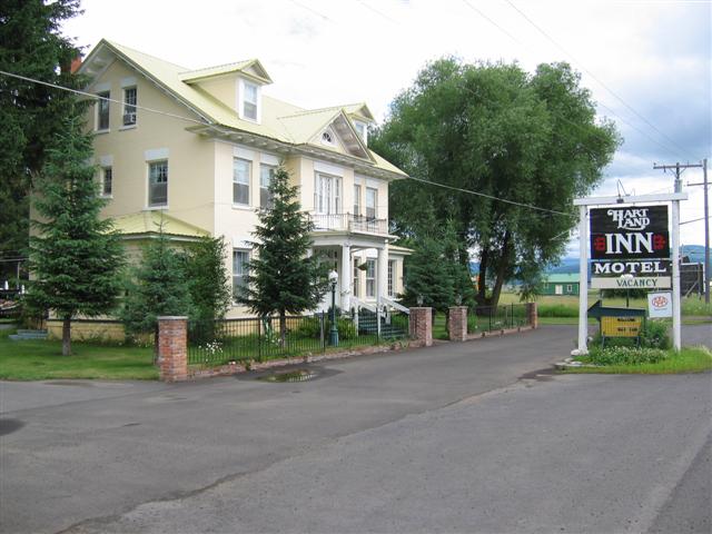 Hotel we stayed at in New Meadows, Idaho